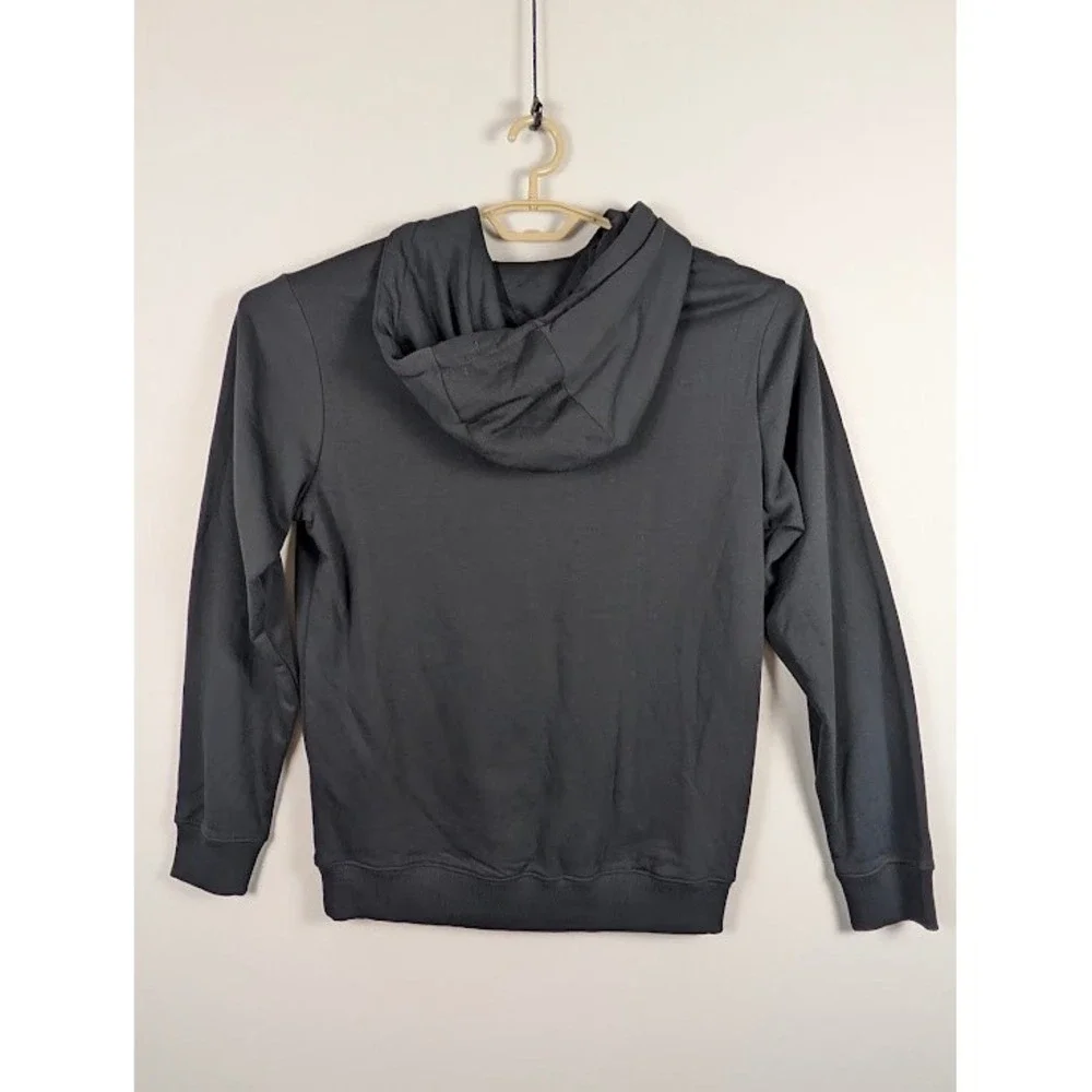 Levelwear Winged Foot Golf Club Hoodie Mens SMALL Black Sweatshirt New York NWT